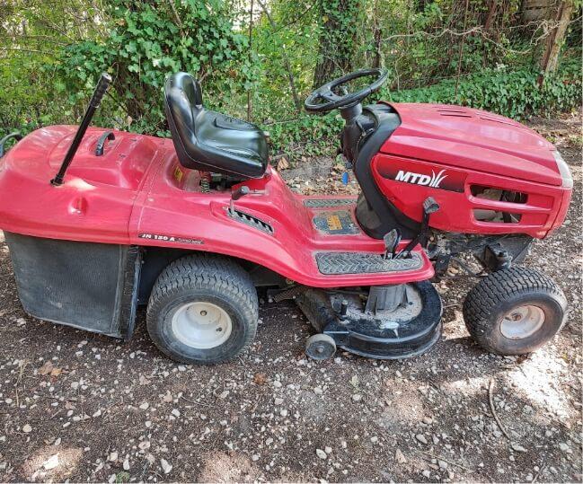 Tondeuse tracteur